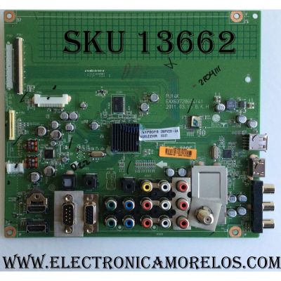 MAIN / Zenith EBT61397497 / EAX63728604 / MODELO Z60PV220-UA AUSZZHR / PANEL PDP60R30110